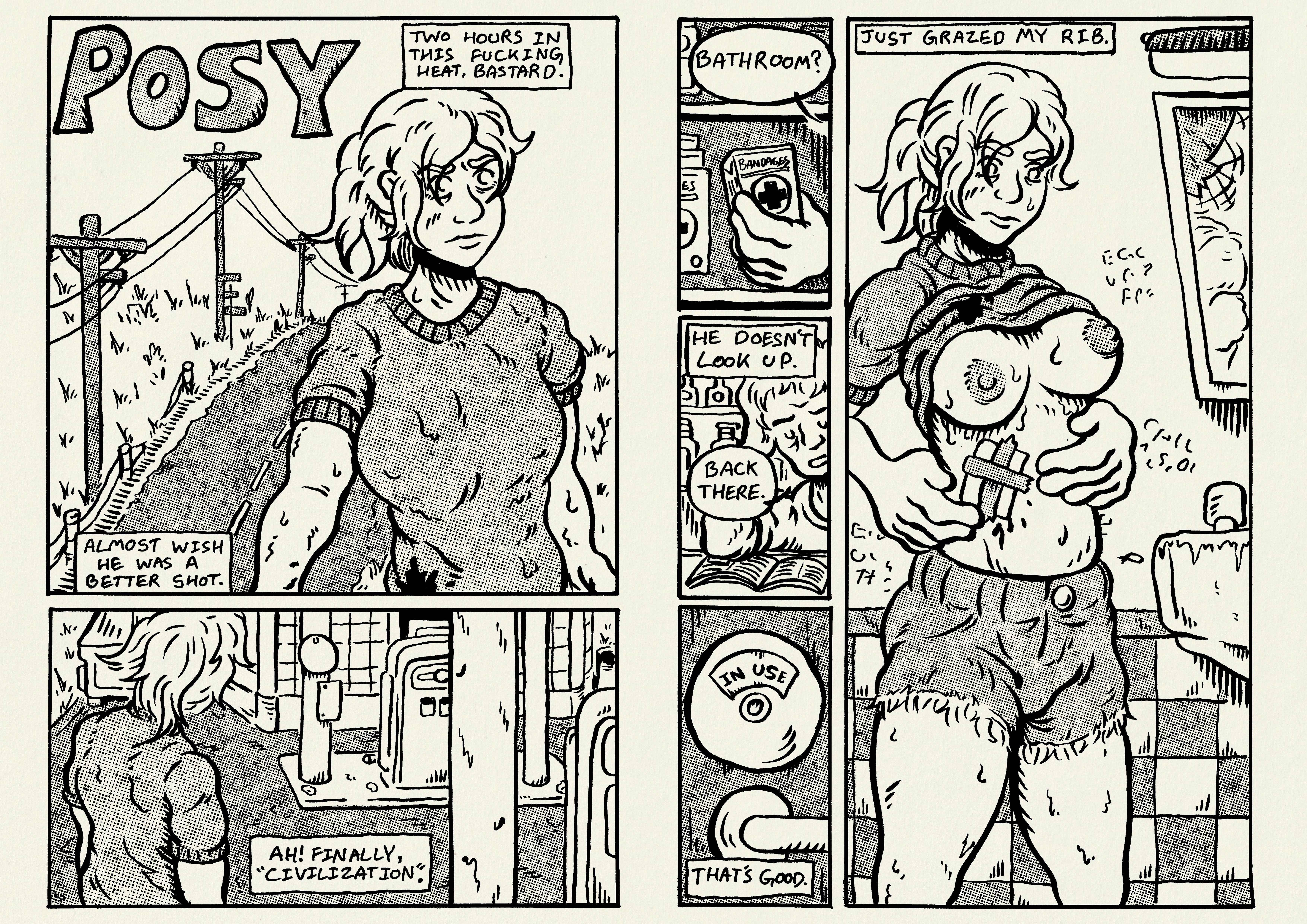 Posy Comic Strip