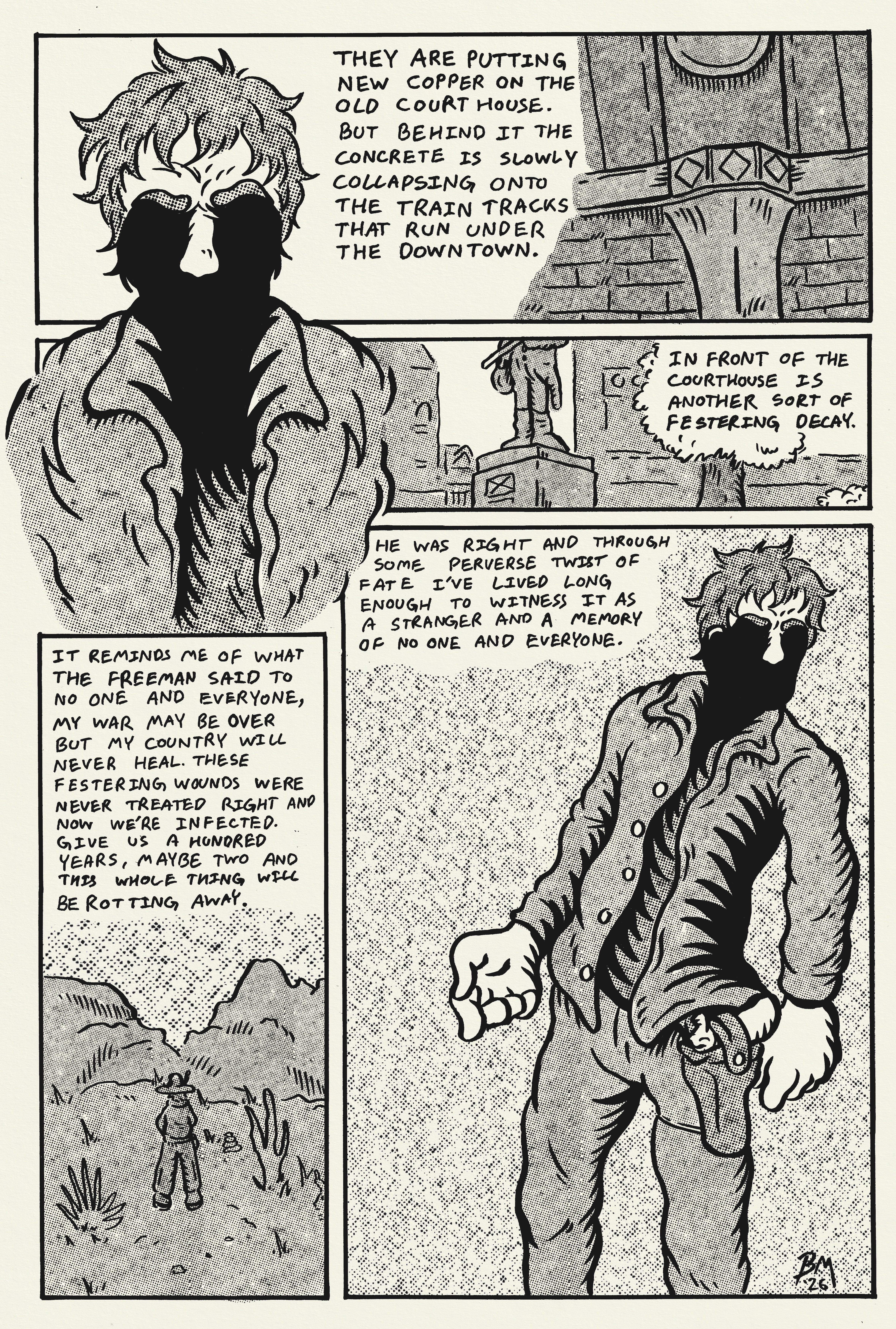 Memory Of A Stranger Comic Strip